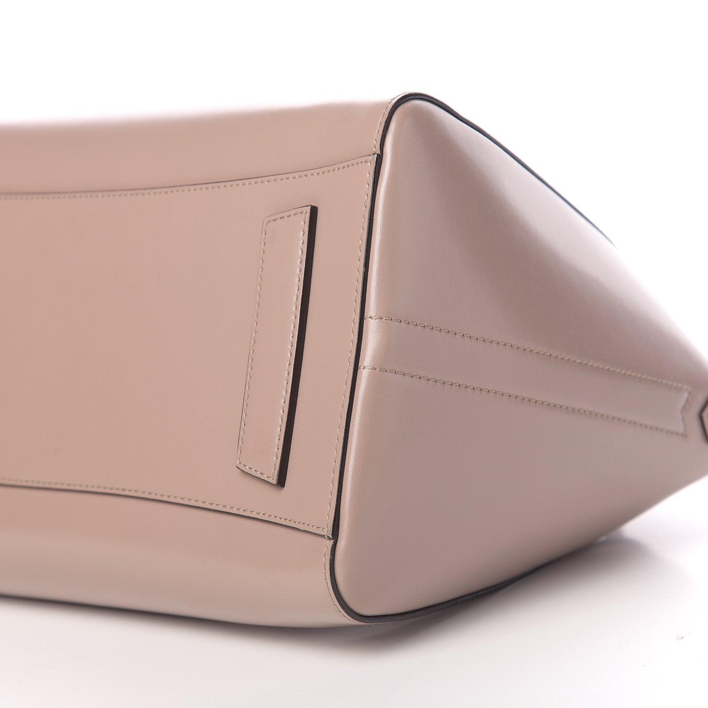 Shiny Lord Calfskin Medium Antigona Taupe