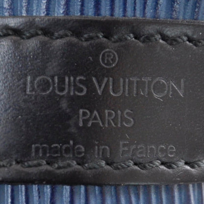 Louis Vuitton Epi Petit Noe Blue Black 6 of 8