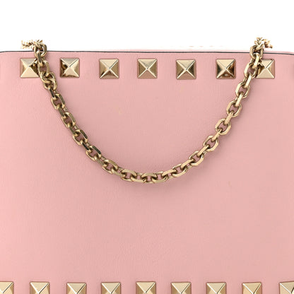 Valentino Garavani Calfskin Small Rockstud Chain Camera Crossbody Bag Loto 7 of 10