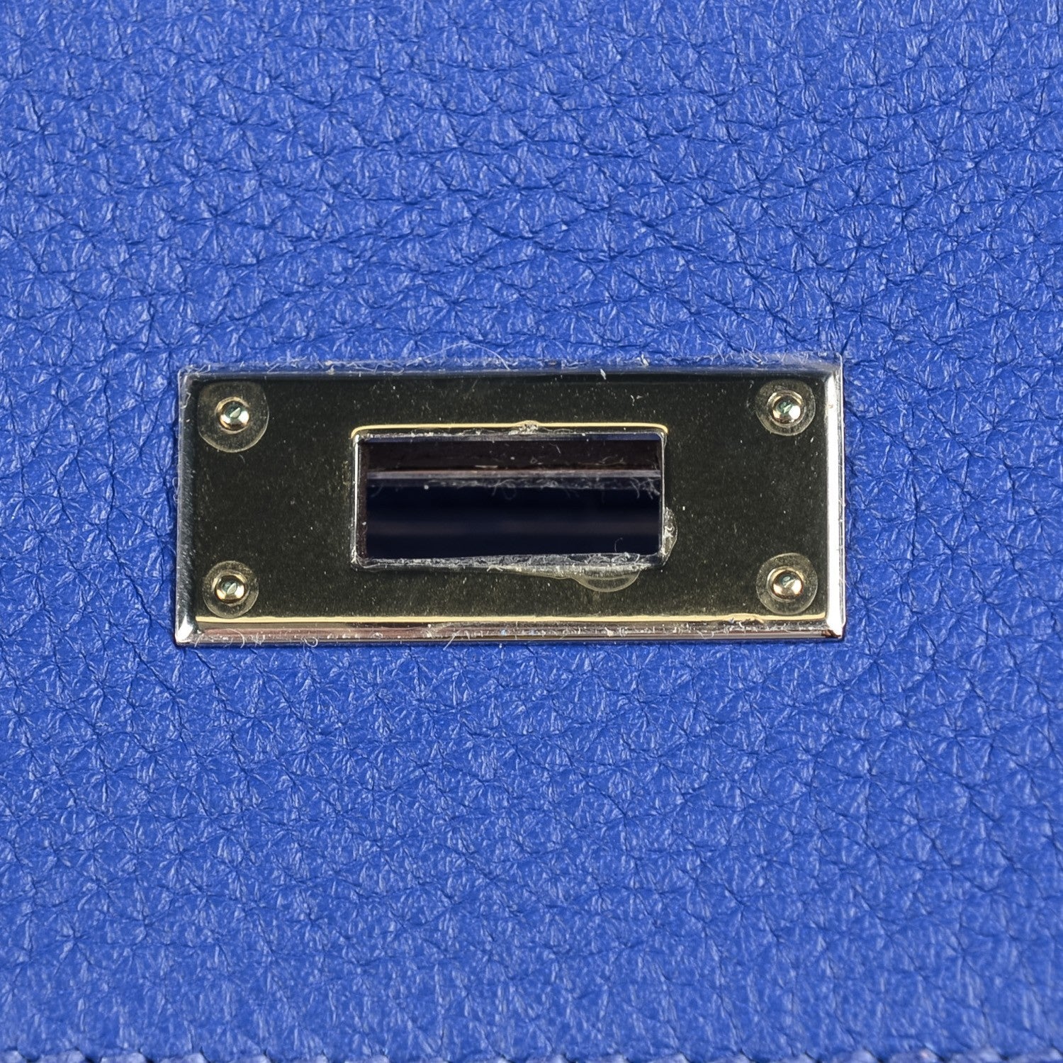 Hermes Taurillon Clemence Kelly Retourne 32 Bleu Electrique 14 of 28