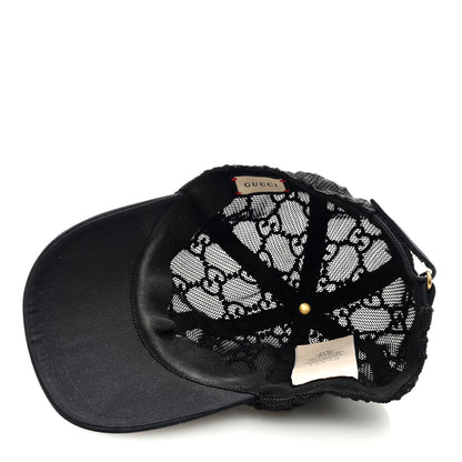 Gucci GG Mesh Baseball L Hat Black 6 of 8