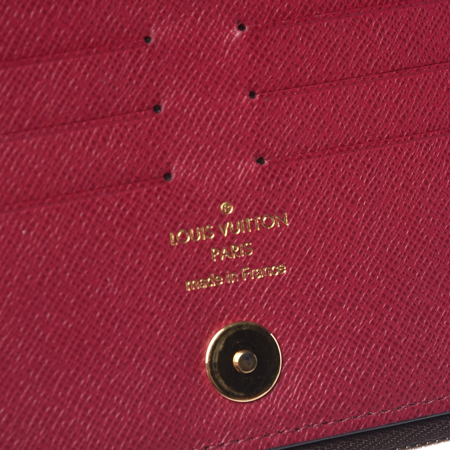 Louis Vuitton Monogram Adele Wallet Fuchsia 6 of 12