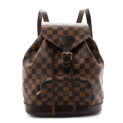 Louis Vuitton Damier Ebene Montsouris MM Backpack 1 of 27