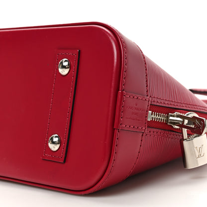 Louis Vuitton Epi Jacquard Alma BB Raspberry 7 of 8