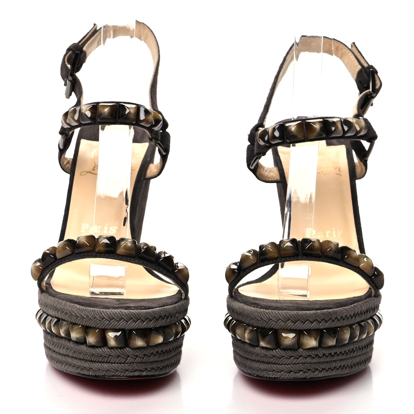 Veau Velours Cataclou 120 Wedge Sandals 38 Sand