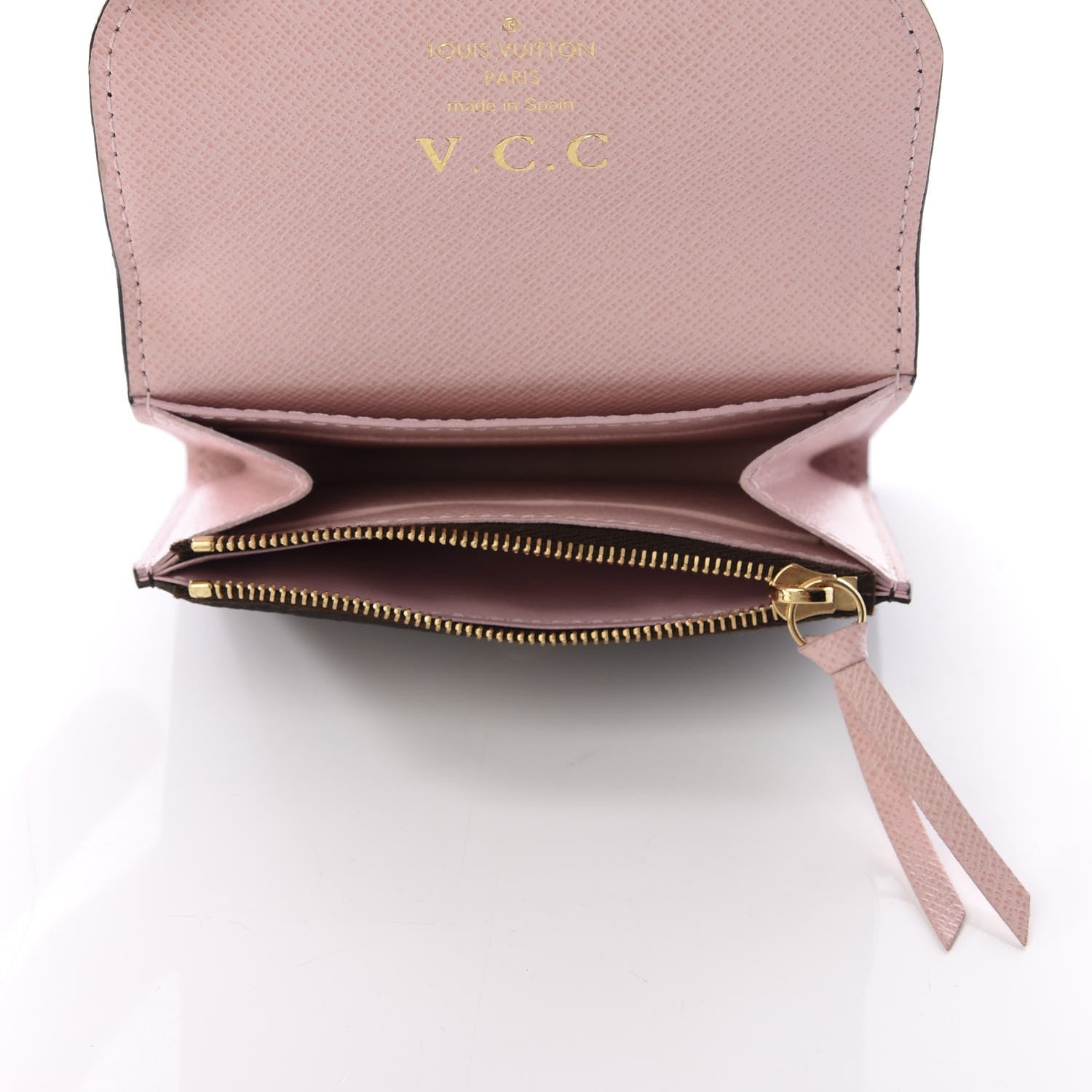 Louis Vuitton Monogram Rosalie Coin Purse Rose Ballerine 4 of 8