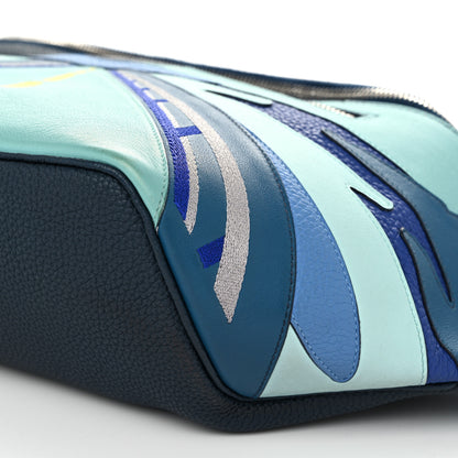 Hermes Togo Swift Endless Road Cityslide Belt Bag Bleu de Prusse 9 of 10