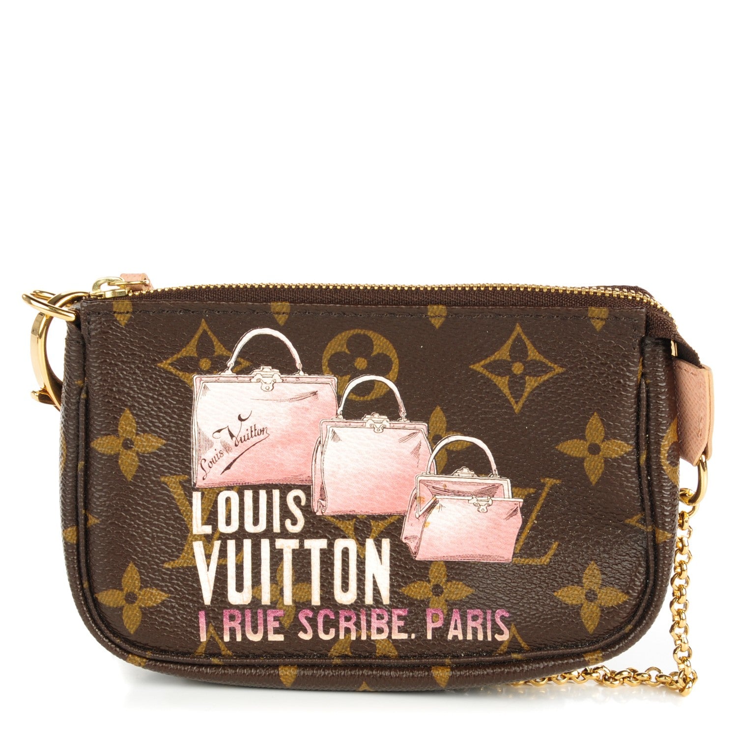 Louis Vuitton Monogram Affiche Mini Pochette Accessories 1 of 7