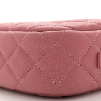 Chanel Lambskin Quilted Small Timeless Camera Case Pink 10 of 10