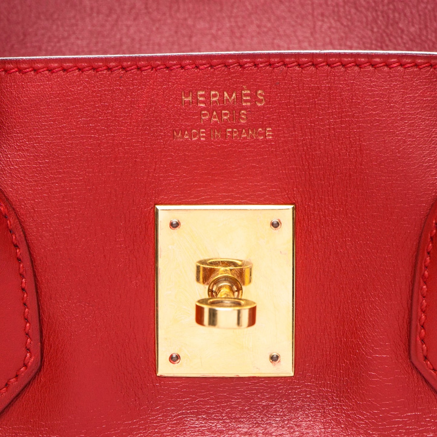 Box Birkin 35 Rouge Vif