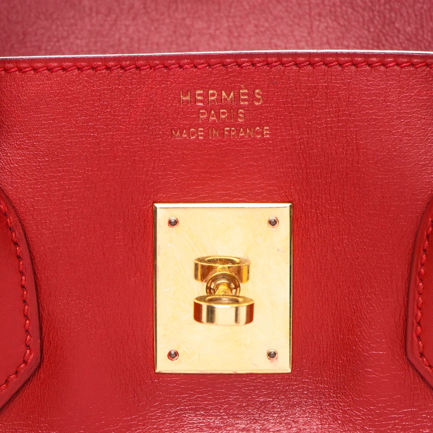 Hermes Box Birkin 35 Rouge Vif 19 of 33