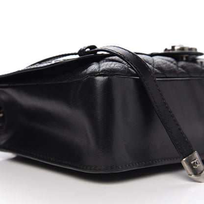 Chanel Studded Calfskin Lambskin Paris Dallas Flap Black 12 of 15