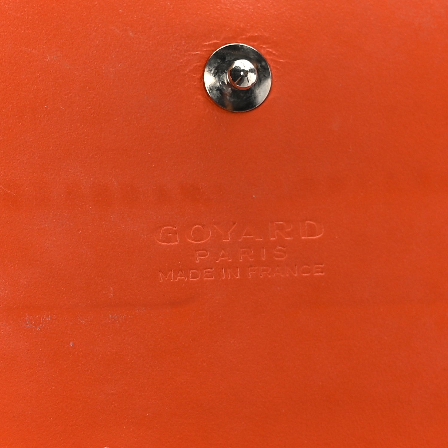 Goyard Goyardine Varenne Long Wallet Orange 7 of 9
