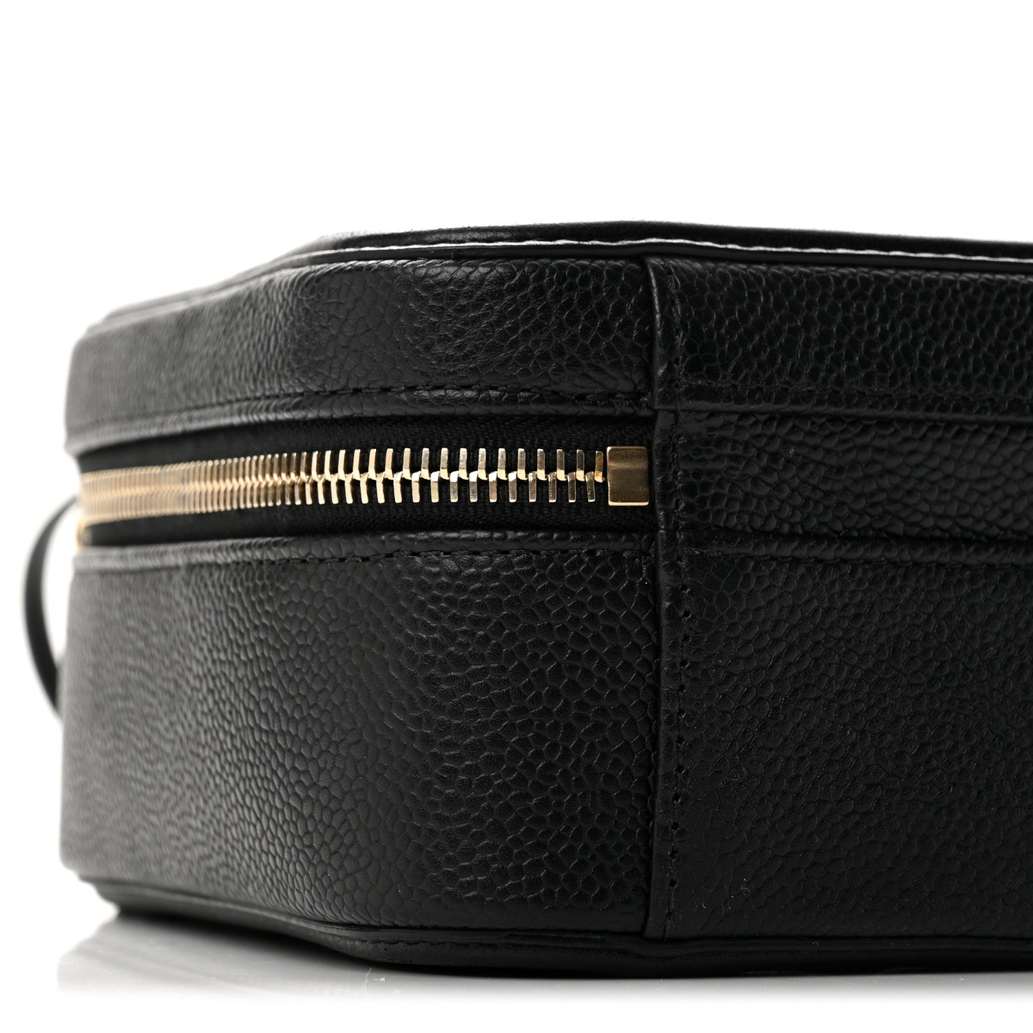 Chanel Caviar Quilted Medium CC Filigree Vanity Case Black 9 of 13