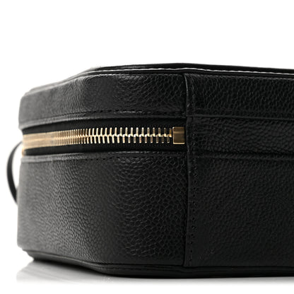 Chanel Caviar Quilted Medium CC Filigree Vanity Case Black 9 of 13