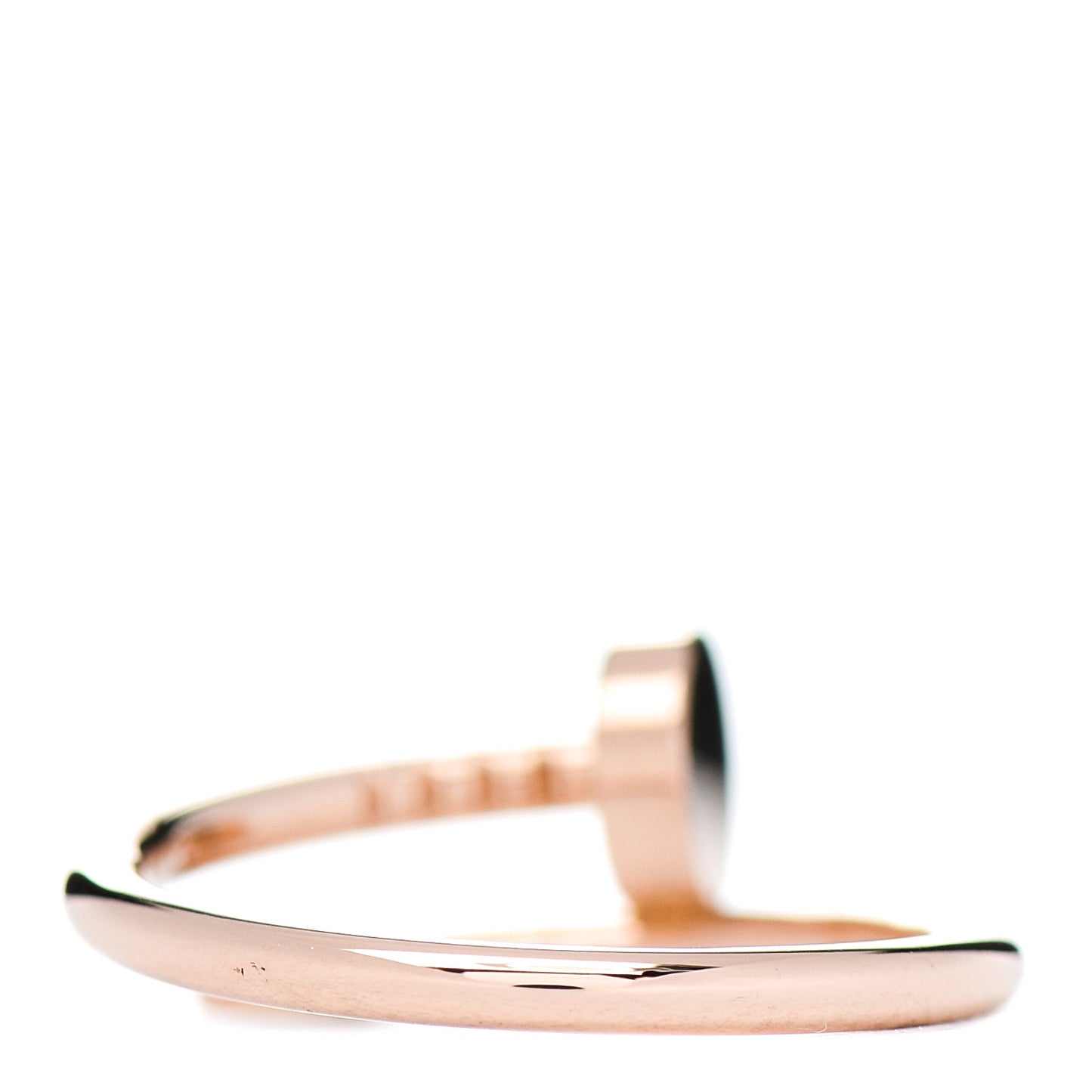 18K Pink Gold Small Juste Un Clou Ring 49 4.75