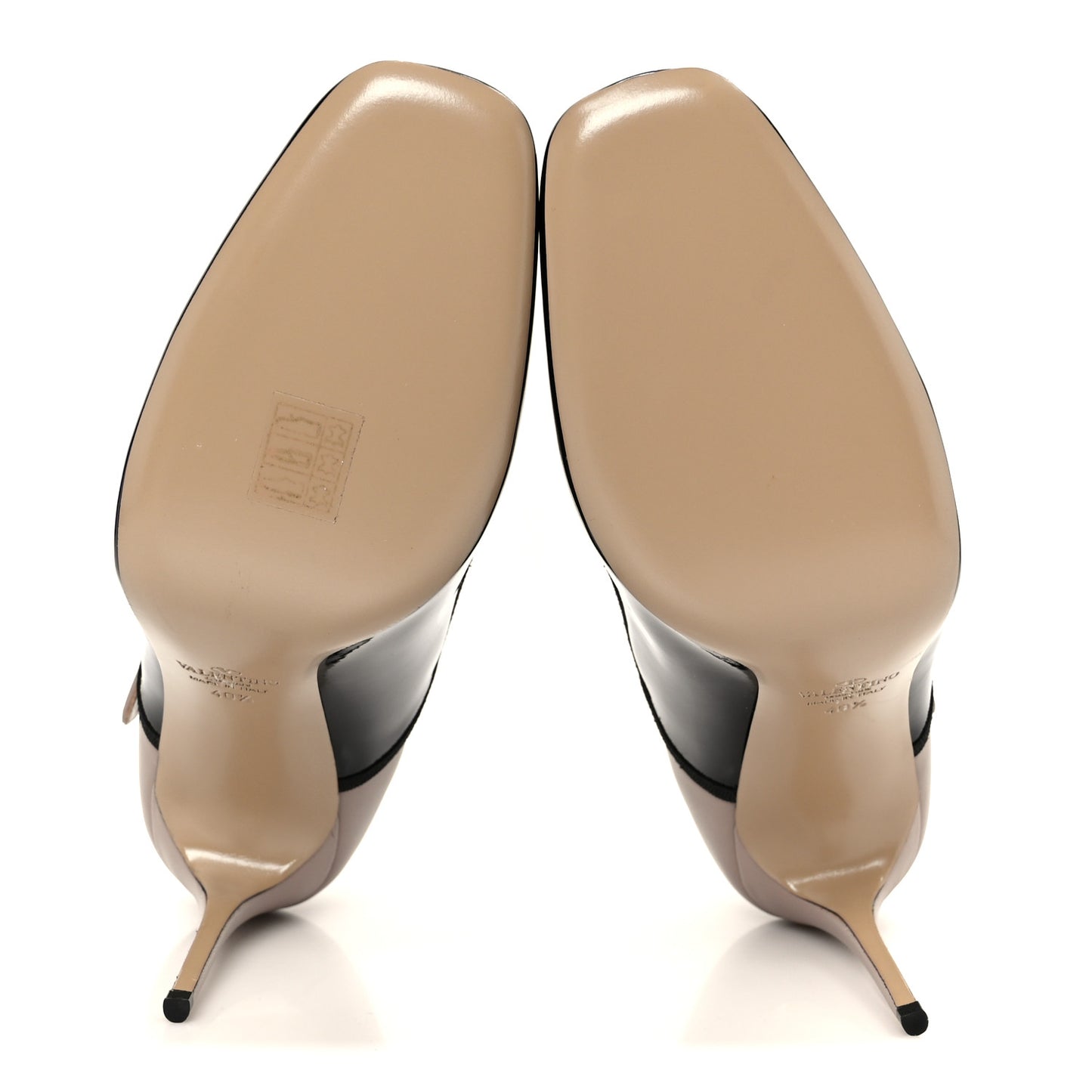Patent Nappa Mary Jane Pumps 40.5 Black Poudre