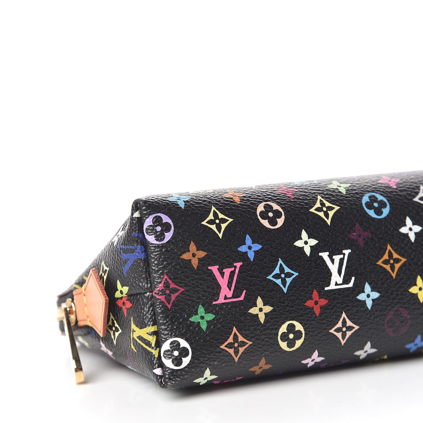 Monogram Multicolor Cosmetic Pouch Black Grenade