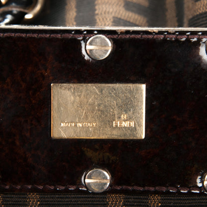 Fendi Zucca Mia Tote Tobacco 6 of 8