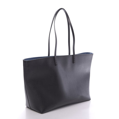 Fendi Vitello Elite Cuoio Monster Buggies Medium Roll Tote Black Multicolor Blue Cobalto 3 of 11