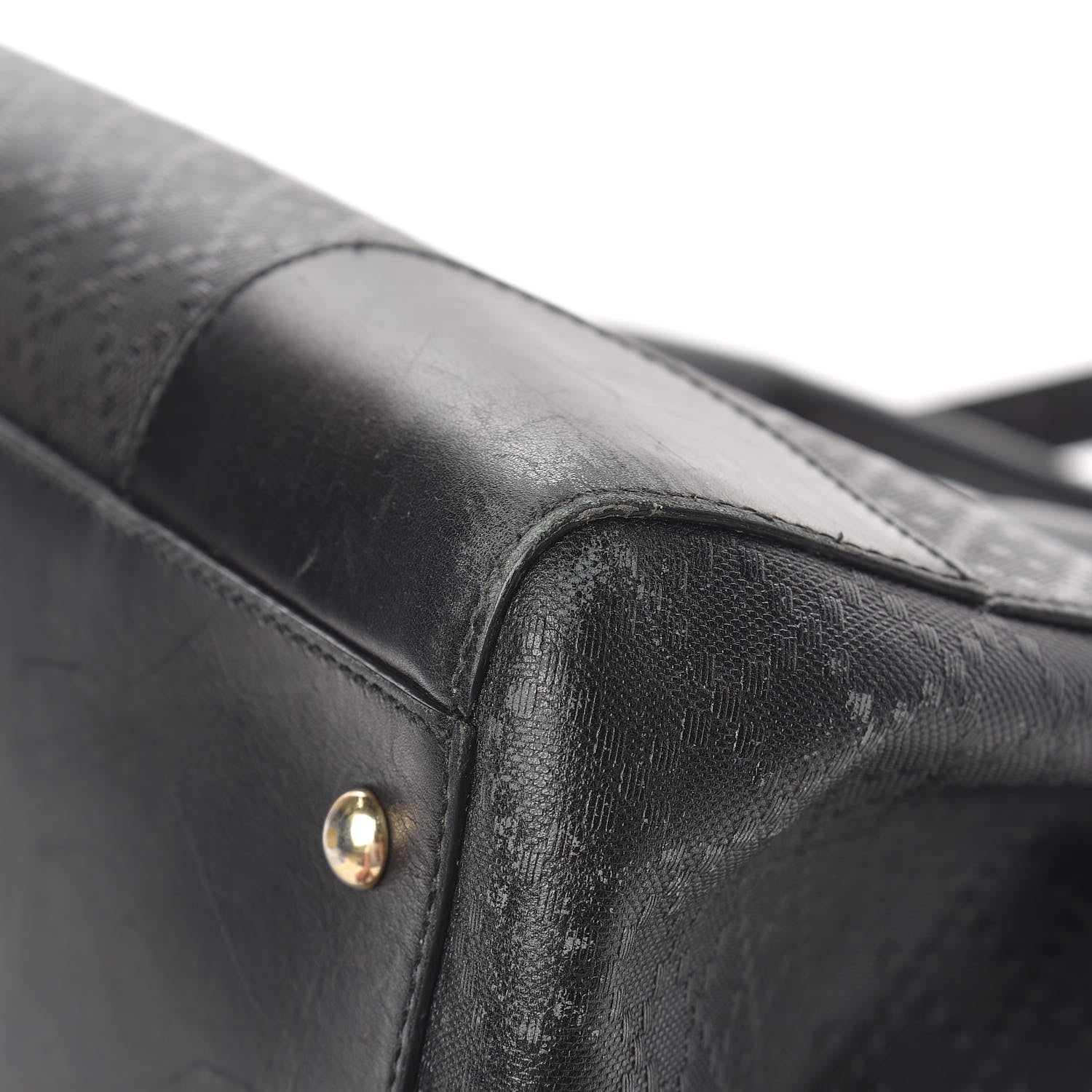 Gucci Hilary Lux Bright Diamante Medium Top Handle Bag Black 15 of 18