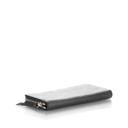 Louis Vuitton Epi Clemence Wallet Black 4 of 7