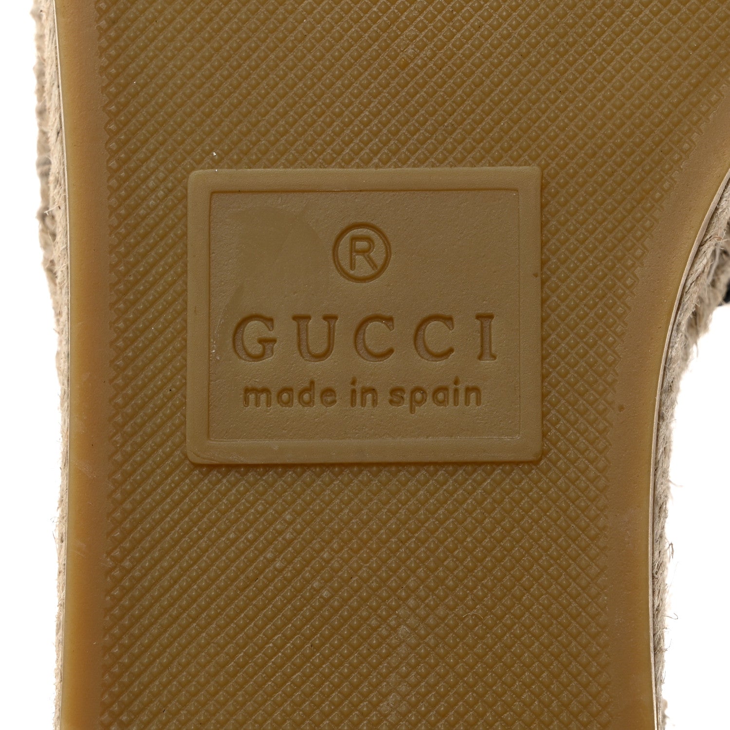Gucci Nappa Matelasse GG Marmont Espadrille Slide Sandals 37 Black 9 of 10