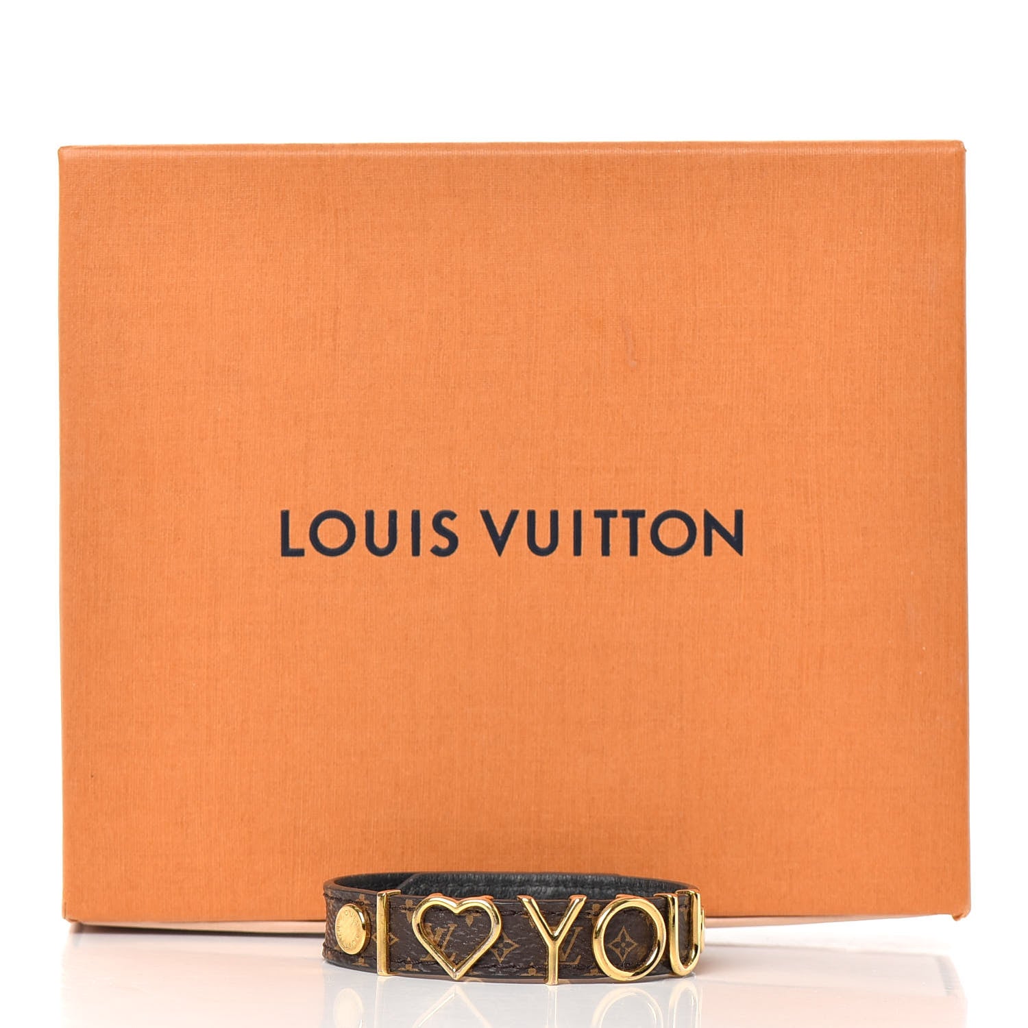 Louis Vuitton Monogram I Love You Bracelet 5 of 5