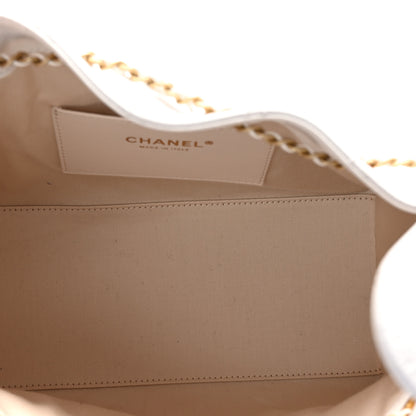 Chanel Caviar Quilted Small Chanel 25 Handbag White 5 of 9