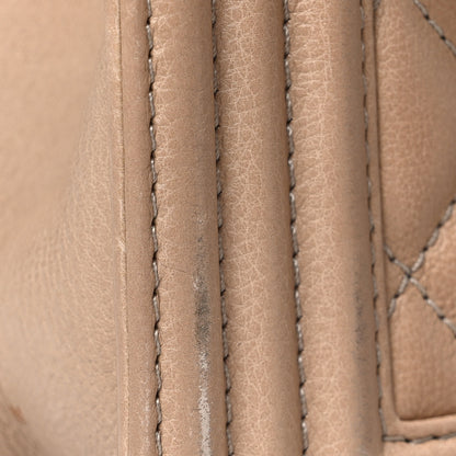 Chanel Lambskin Quilted Medium Boy Flap Beige 11 of 11
