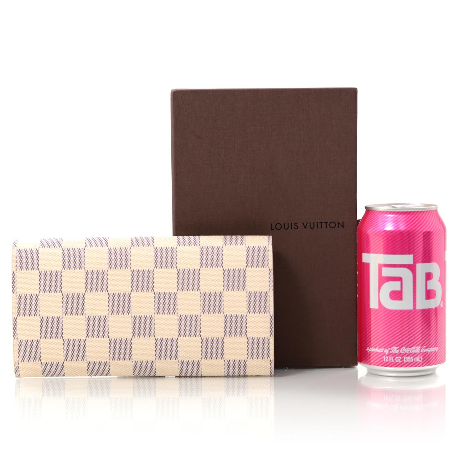 Louis Vuitton Damier Azur Sarah Wallet 2 of 7