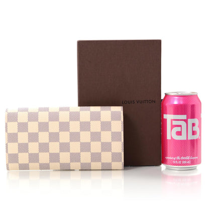 Louis Vuitton Damier Azur Sarah Wallet 2 of 7