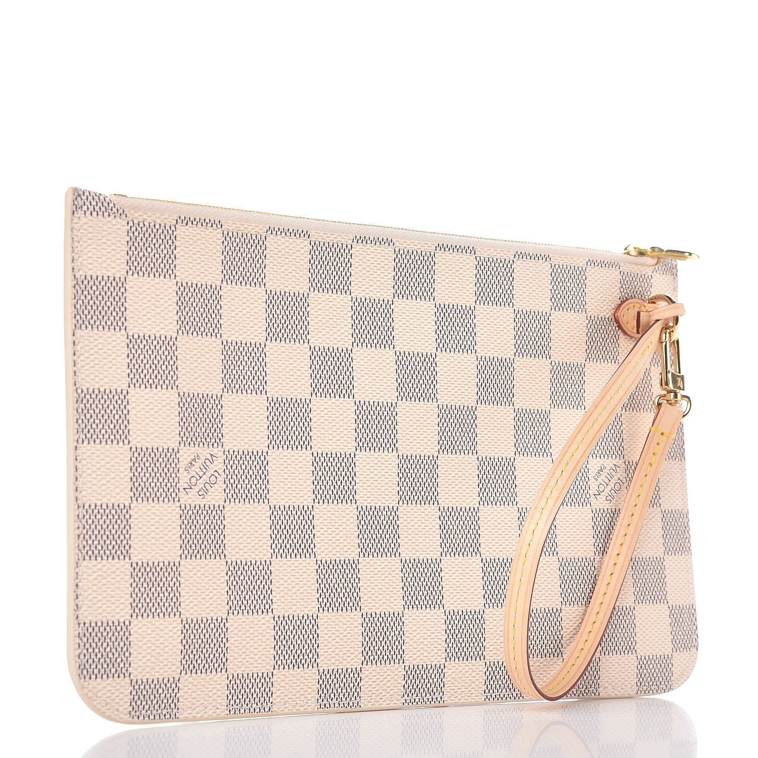 Louis Vuitton Damier Azur Neverfull MM GM Pochette 3 of 8