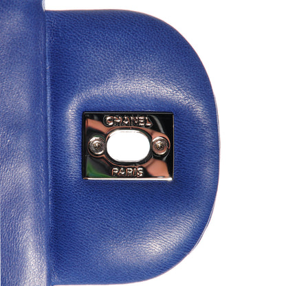 Chanel Lambskin Jumbo Single Flap Dark Blue 5 of 8