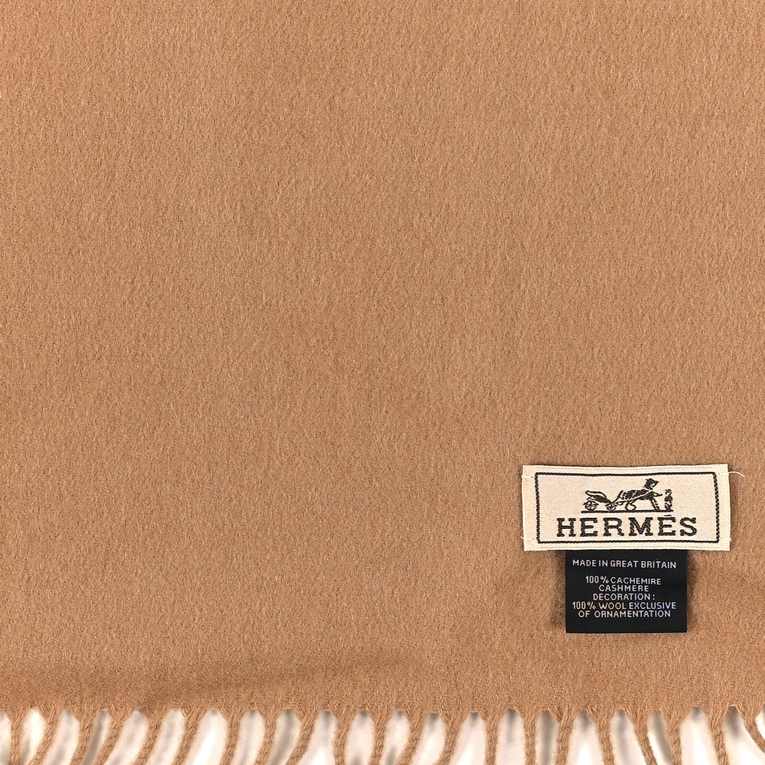 Hermes Cashmere Mr Farrier Muffler 3 of 3