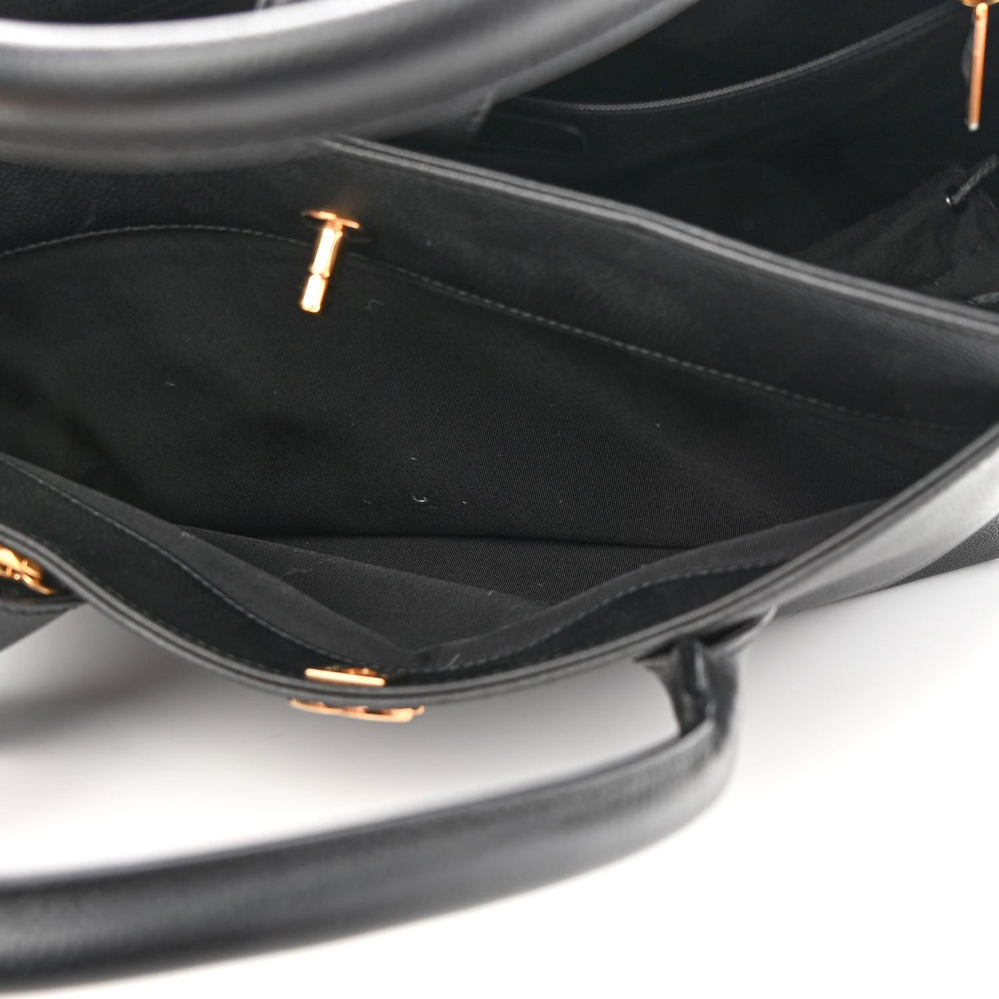 Caviar Cerf Executive Shopper Tote Black