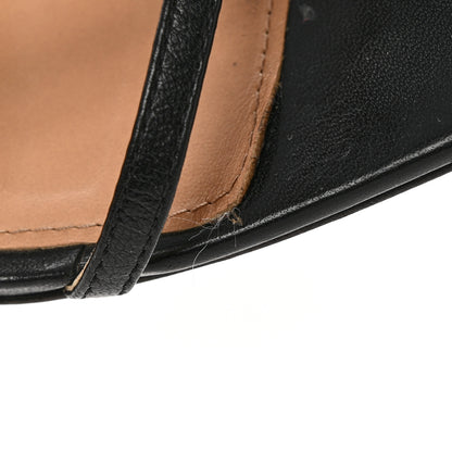 Bottega Veneta Lambskin Stretch Multi Strap 90mm Sandals 36.5 Black 17 of 22