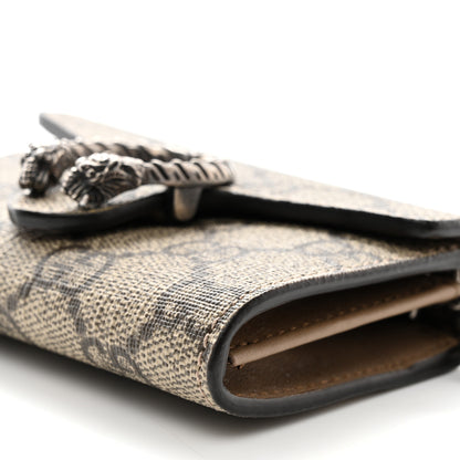 Gucci GG Supreme Monogram Dionysus Coin Purse Taupe 9 of 9