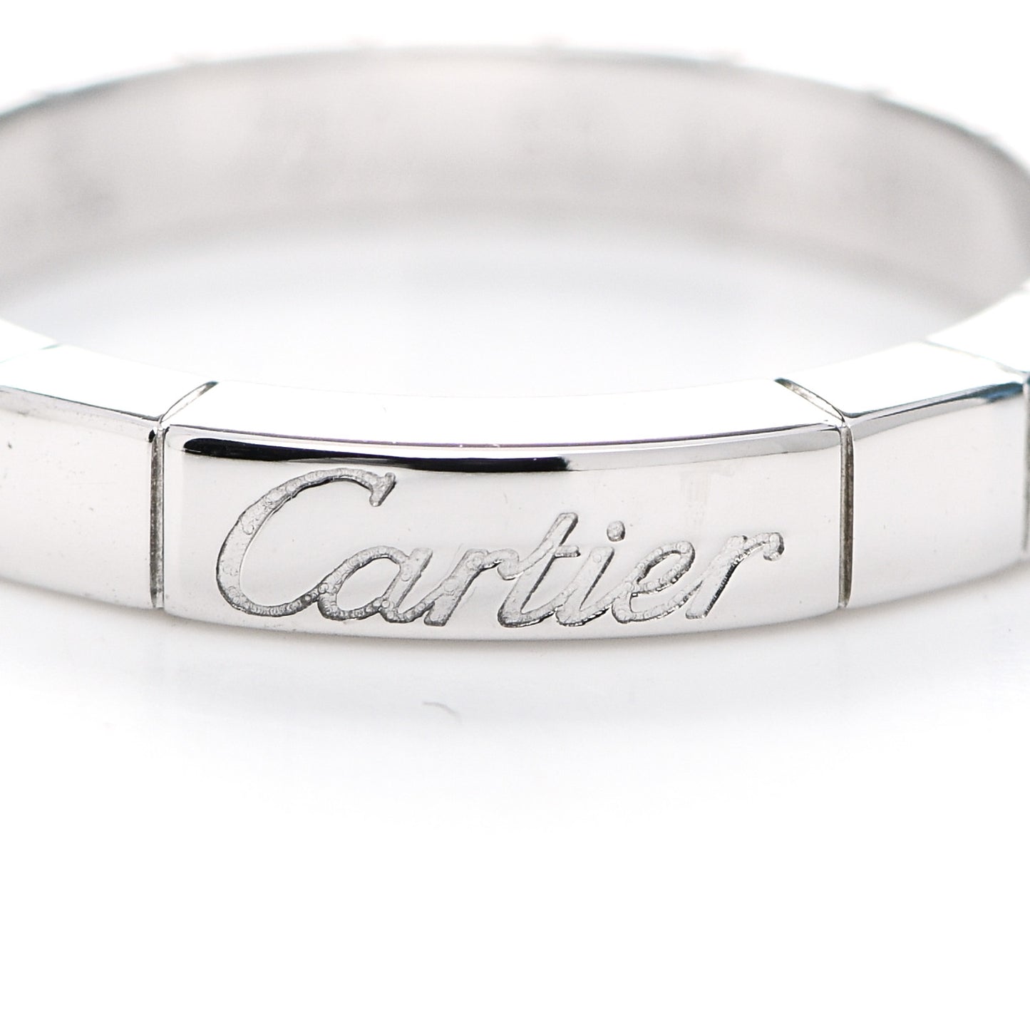 18K White Gold Lanieres Ring 50 5.25
