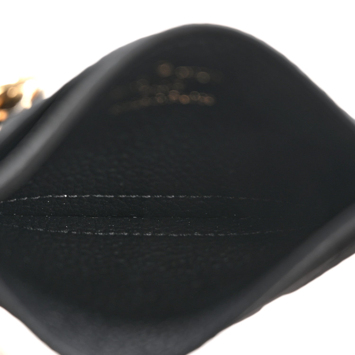 Louis Vuitton Empreinte Monogram LV Charms Card Holder Black 5 of 7