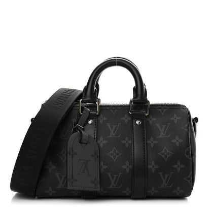 Louis Vuitton Reverse Monogram Eclipse Keepall Bandouliere 25 1 of 10