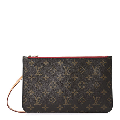 Louis Vuitton Monogram Neverfull MM GM Pochette Cherry 1 of 7