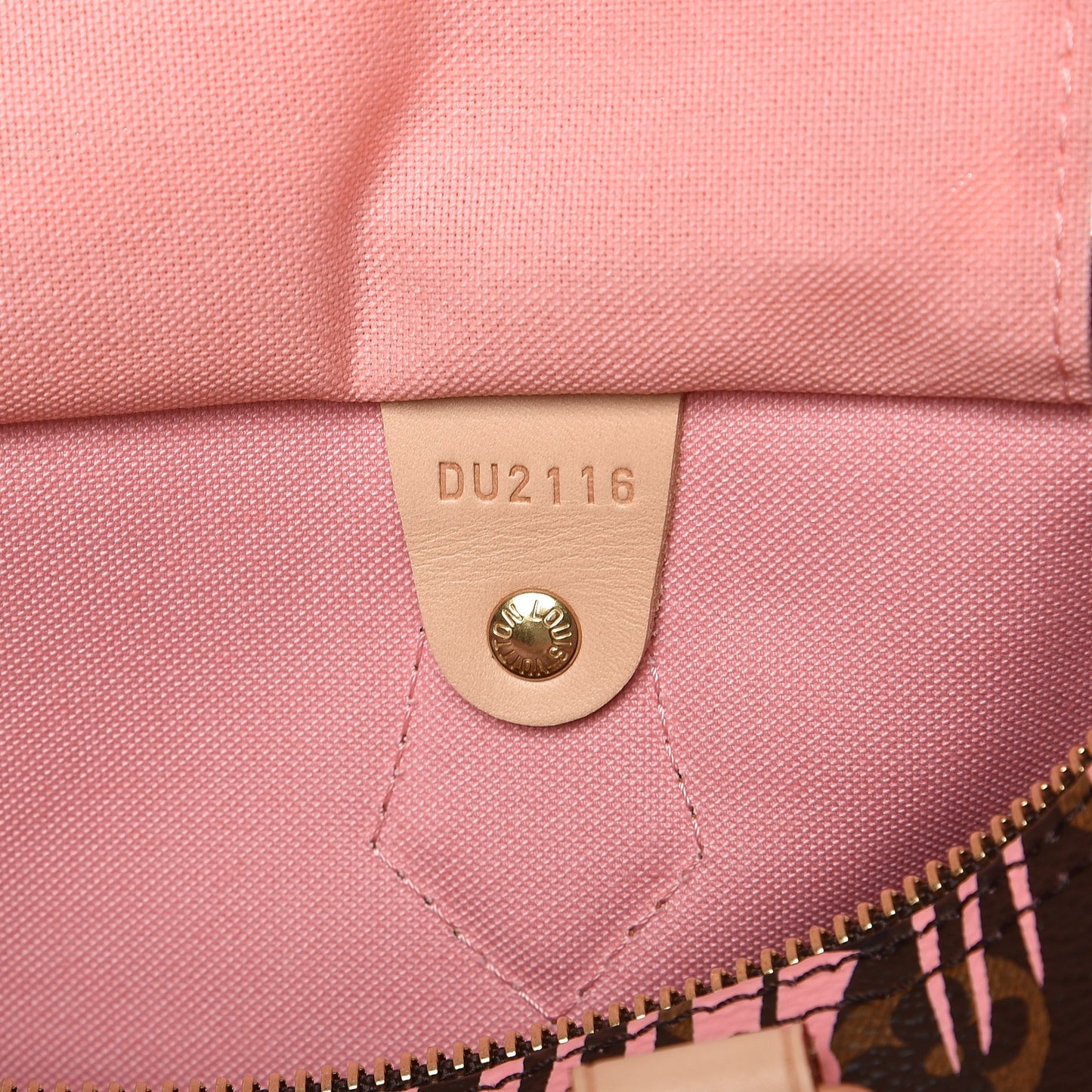 Monogram Jungle Dots Speedy 30 Sugar Pink Poppy