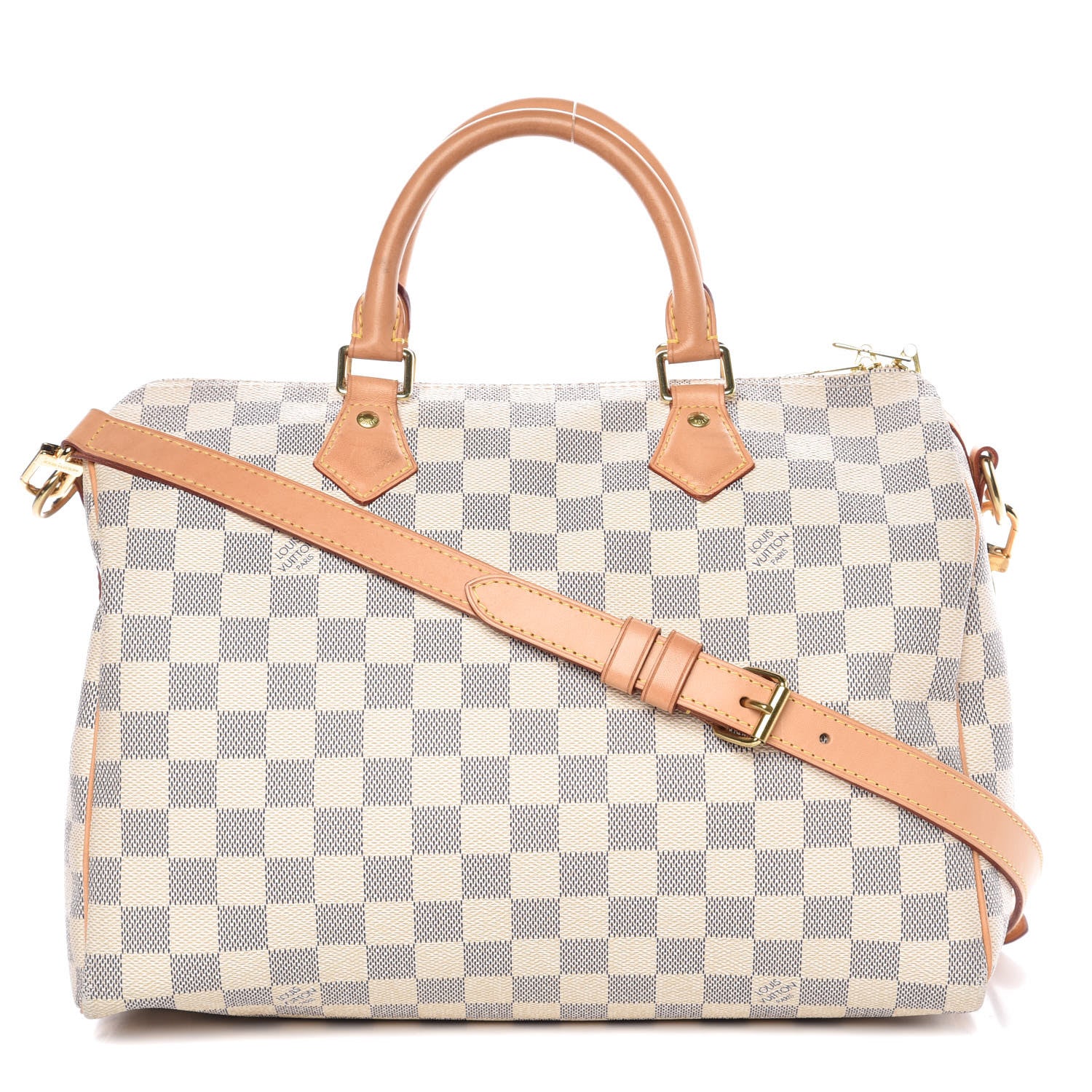 Louis Vuitton Damier Azur Speedy Bandouliere 30 1 of 19