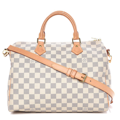 Louis Vuitton Damier Azur Speedy Bandouliere 30 1 of 19