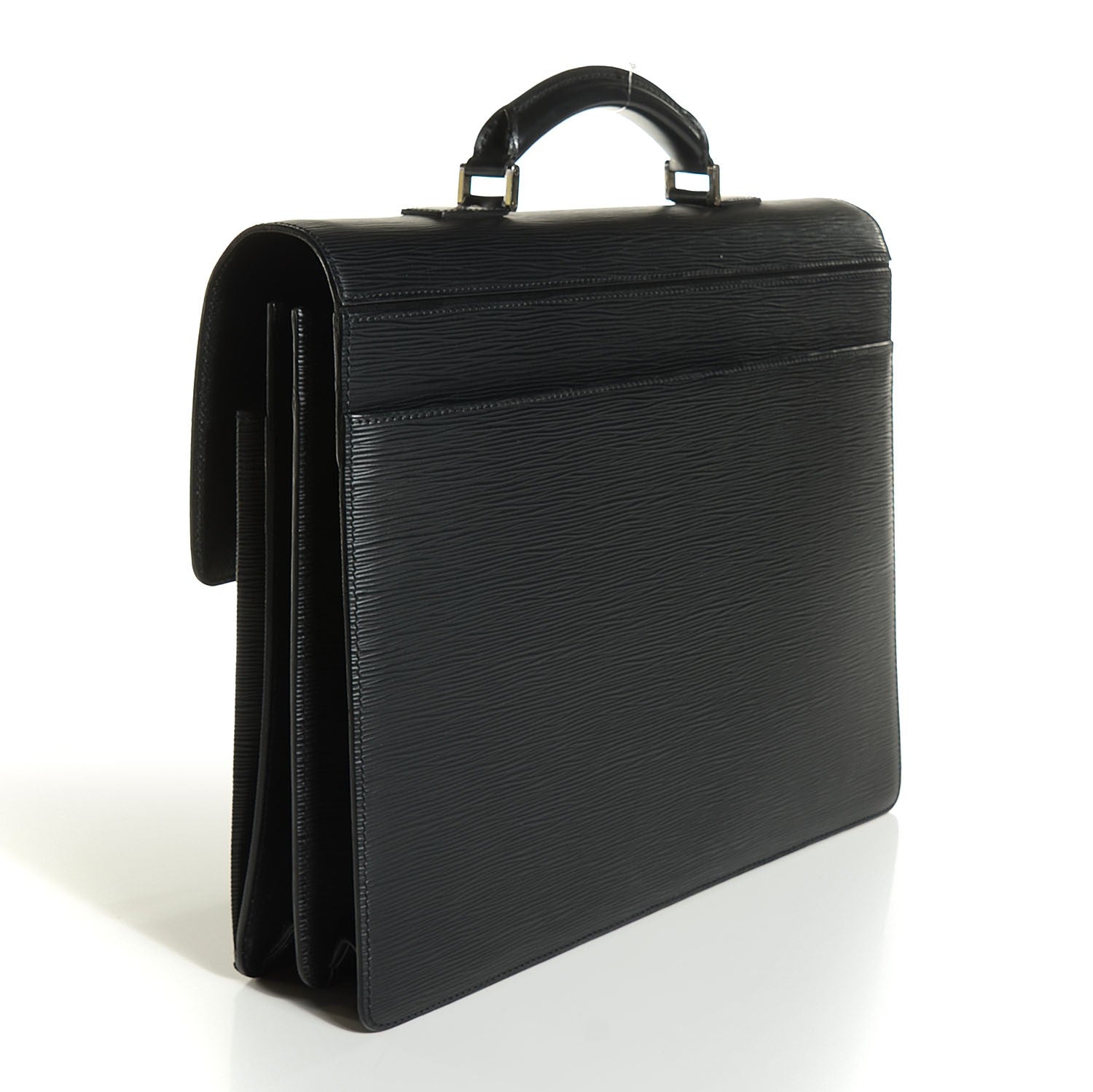 Louis Vuitton Epi Robusto 2 Compartment Briefcase Black 3 of 7