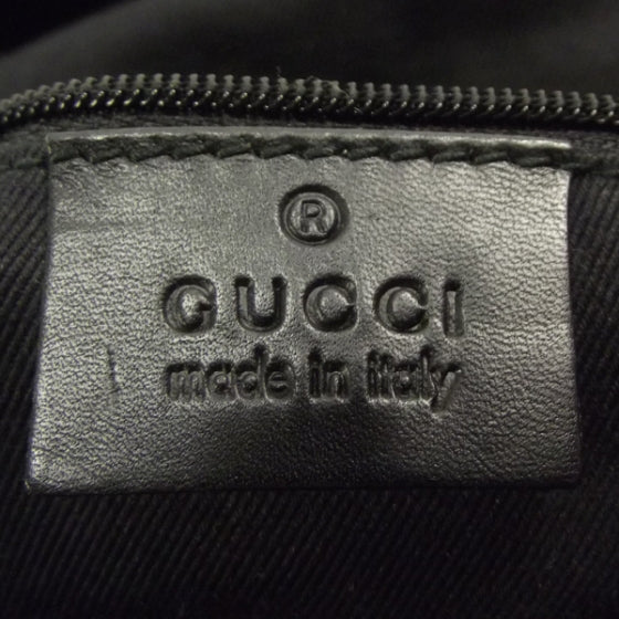 Gucci Nylon Monogram Large Hobo Black 8 of 11
