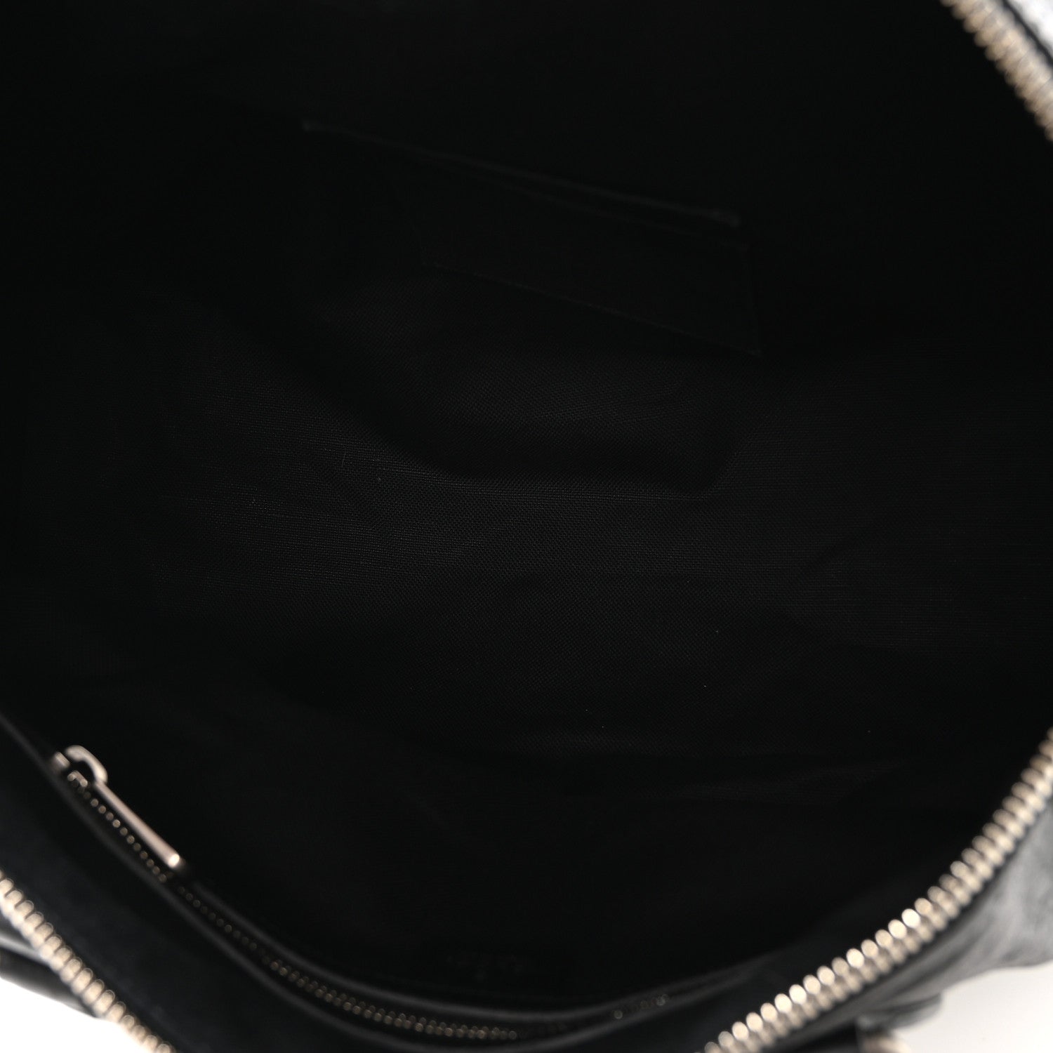 Gucci Fluffy Calfskin Morpheus Weekender Duffle Black 5 of 10