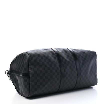 Louis Vuitton Damier Graphite Keepall Bandouliere 55 4 of 9