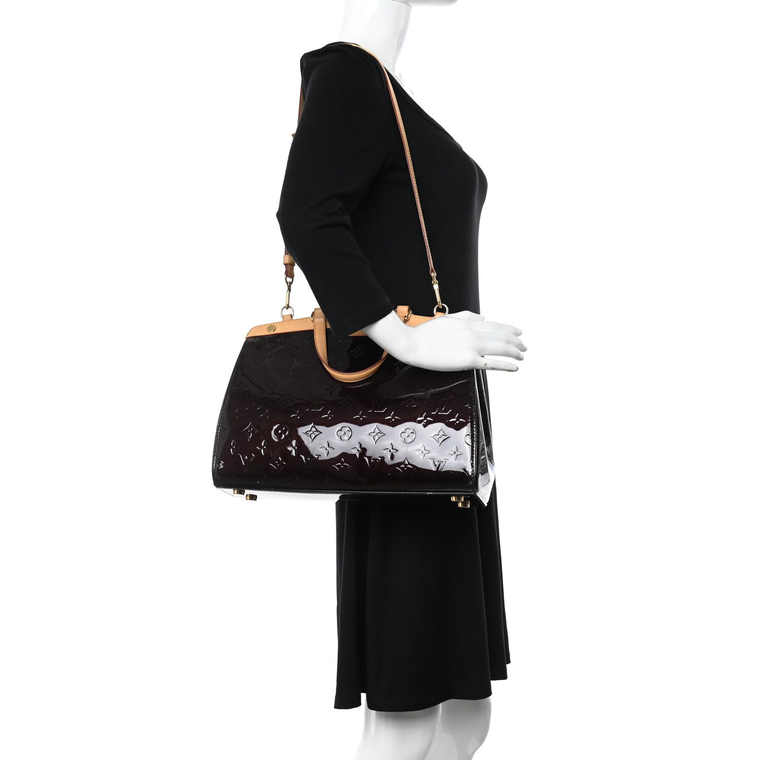 Louis Vuitton Vernis Brea MM Amarante 2 of 18